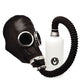 Master Series Dark Inhaler Gas Mask with Bottle