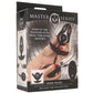 Master Series Dark Pearl Inflatable Vibrating Plug