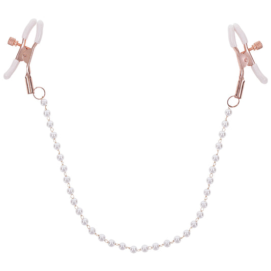 S&M Peaches 'n CreaMe Pearl Nipple Clamps