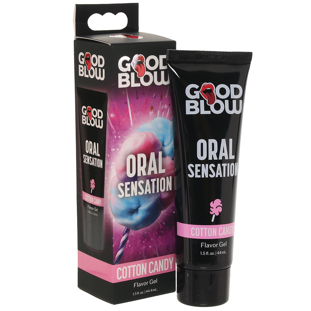 Good Blow Oral Sensation Gel 1.5oz/44.4ml in Cotton Candy