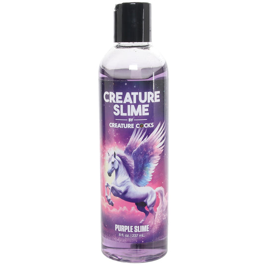 Creature Slime Water-Based Purple Slime Lube in 8oz/236ml