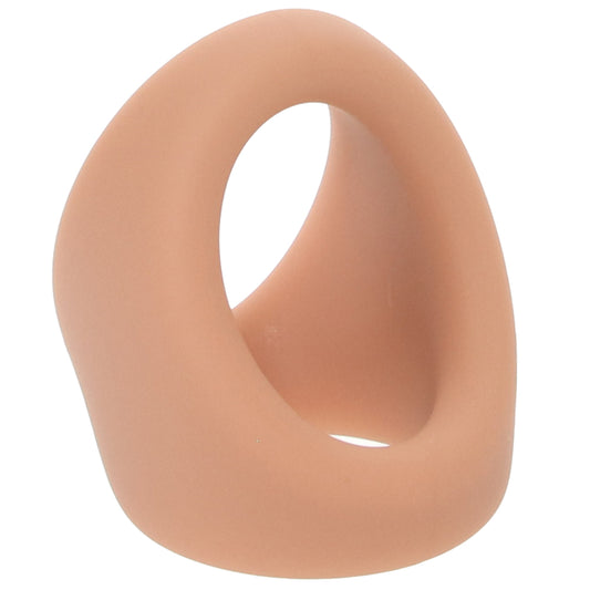 Jock Discreet Silicone Cock & Ball Ring in Tan