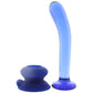 Icicles No. 89 Glass Dildo in Blue