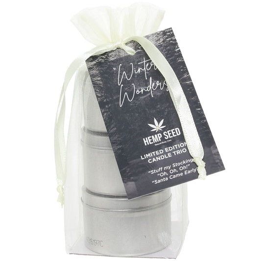 Winter Wonders Massage Candle Trio in 3 x 1.75oz/50g