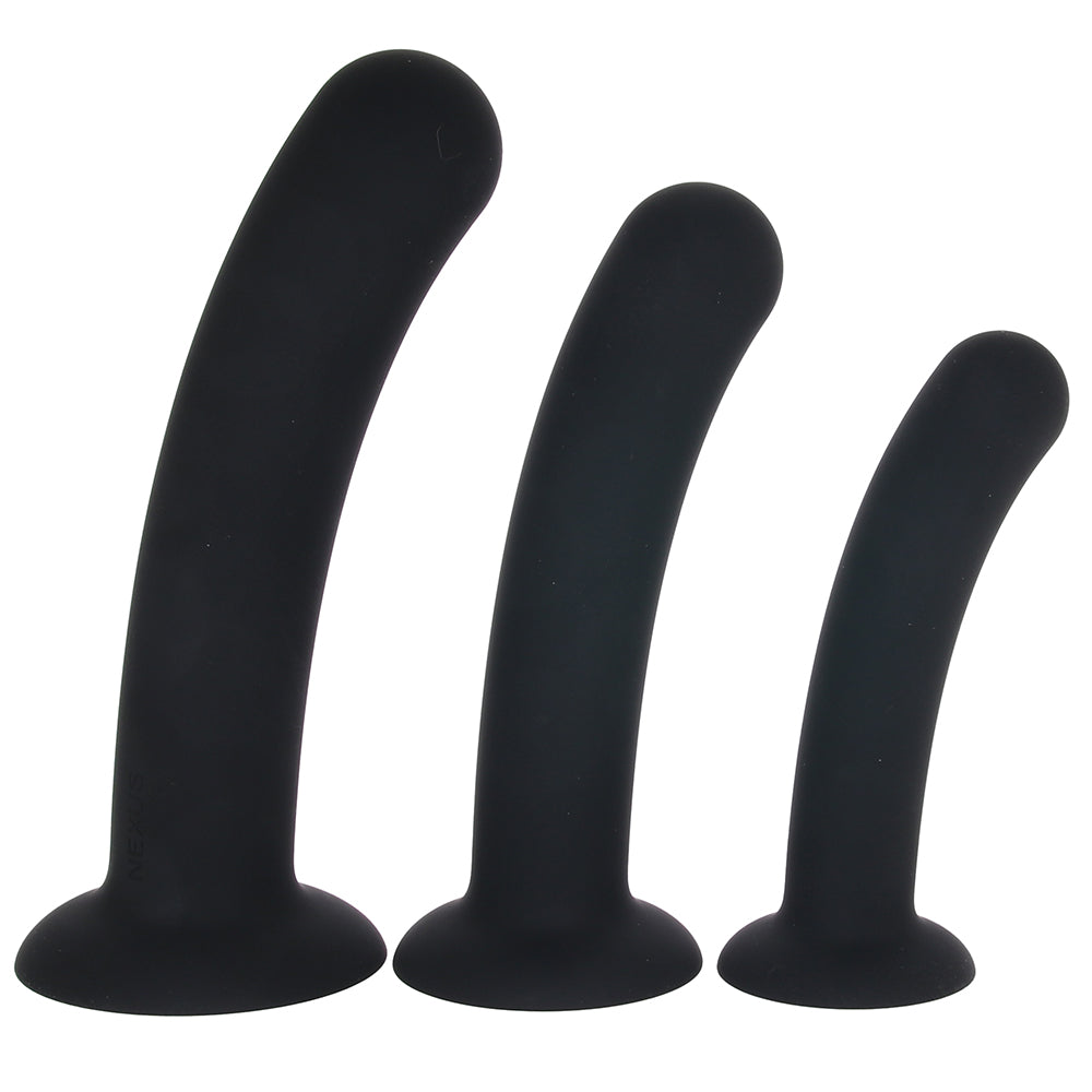 Nexus Silicone Anal Dilator Set in Black