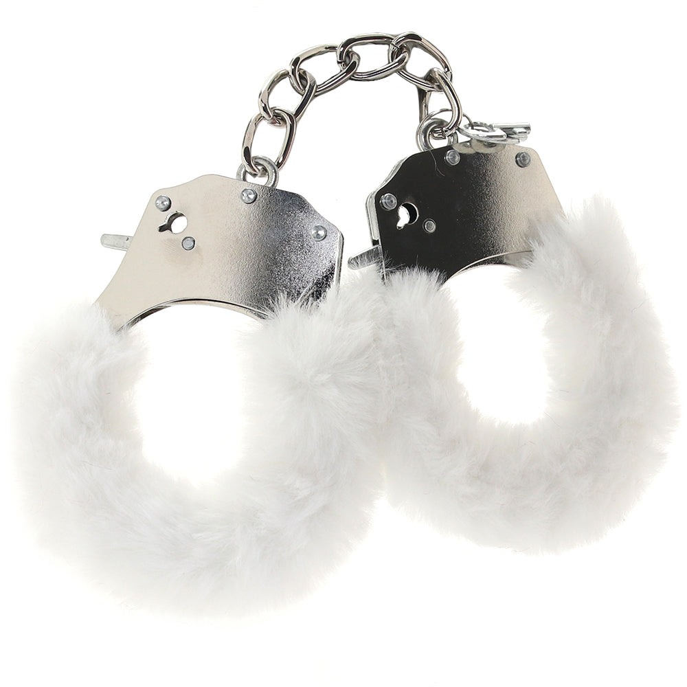 WhipSmart Classic Furry Cuffs in White – PinkCherry Canada