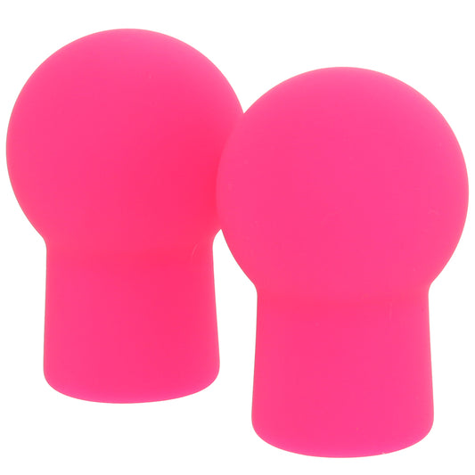 nipple play Silicone Advanced Nipple Suckers in Pink