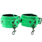 Electra Play Things Ankle Cuffs in Neon Green