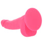 Silicone Studs 6 Inch Dildo in Pink