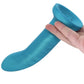 Royals Charlie 6 Inch Soft Silicone Dildo in Teal