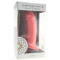 Nyx 5 Inch Silicone Dildo in Coral