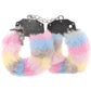 Ouch! Heavy Duty Fluffy Cuffs in Multi-Colour