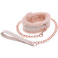 S&M Peaches 'n CreaMe Fur Collar and Leash