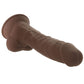 SILEX-D The Original 7 Inch Model 1 Dildo in Chocolate