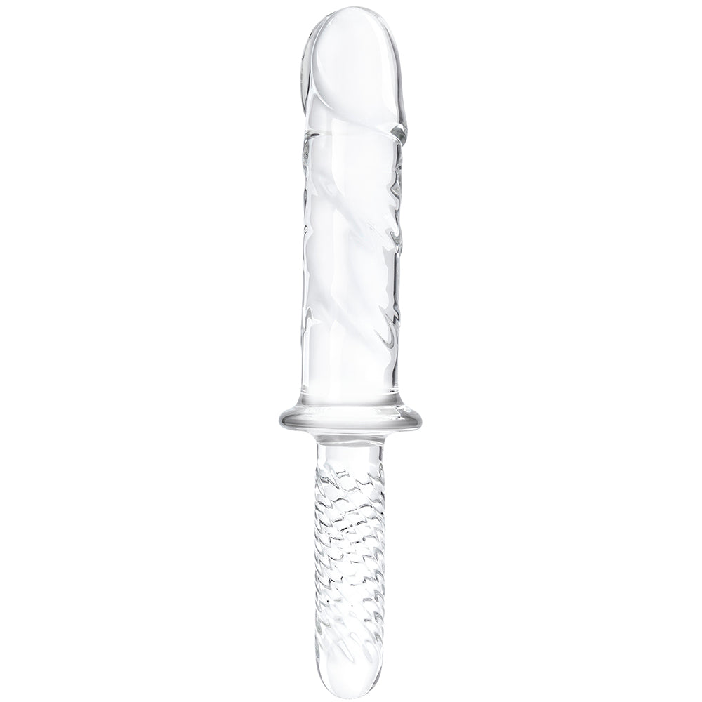 gläs 11 Inch Girthy Cock Double Ended Dildo – PinkCherry Canada