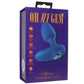 Oh My Gem Mystery Vibrating Plug in Sapphire