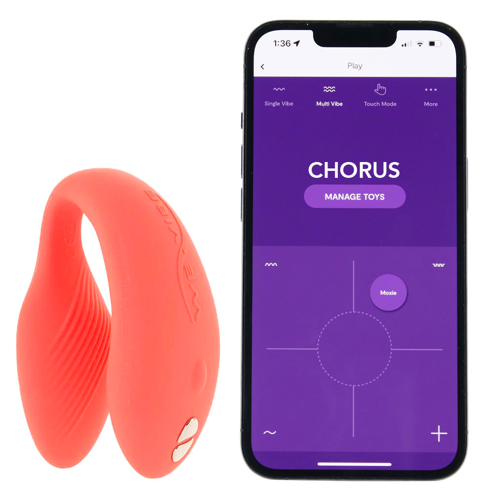 We-Vibe Chorus Couples Vibrator in Crave Coral – PinkCherry Canada