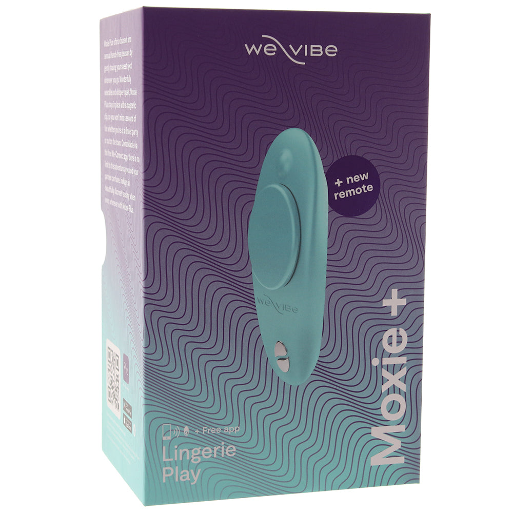 We Vibe Moxie Wearable Clitoral Vibe in Aqua PinkCherry Canada