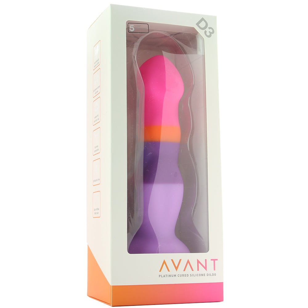 Avant D3 Summer Fling Silicone Dildo PinkCherry Canada