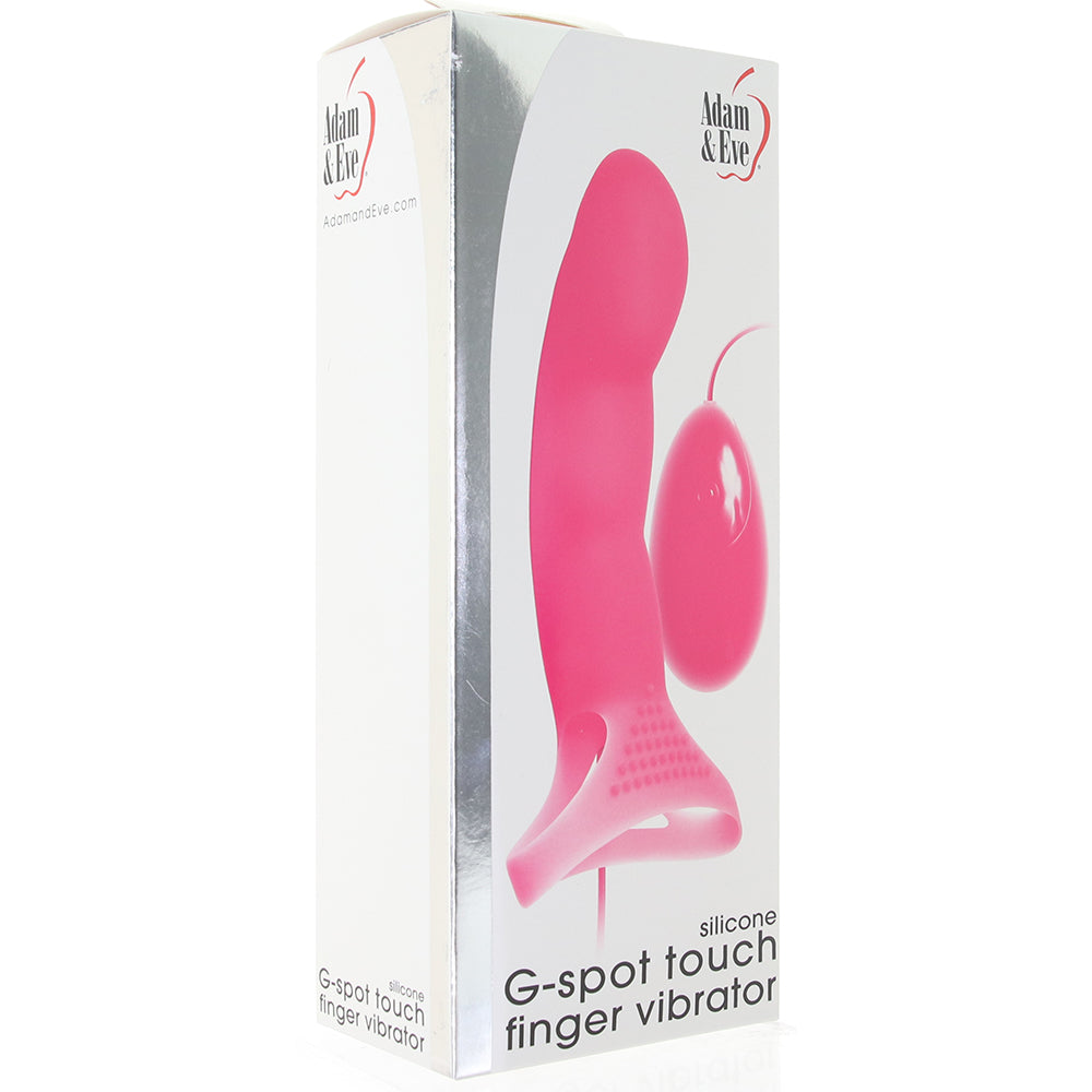 Adam Eve G Spot Touch Finger Vibe PinkCherry Canada