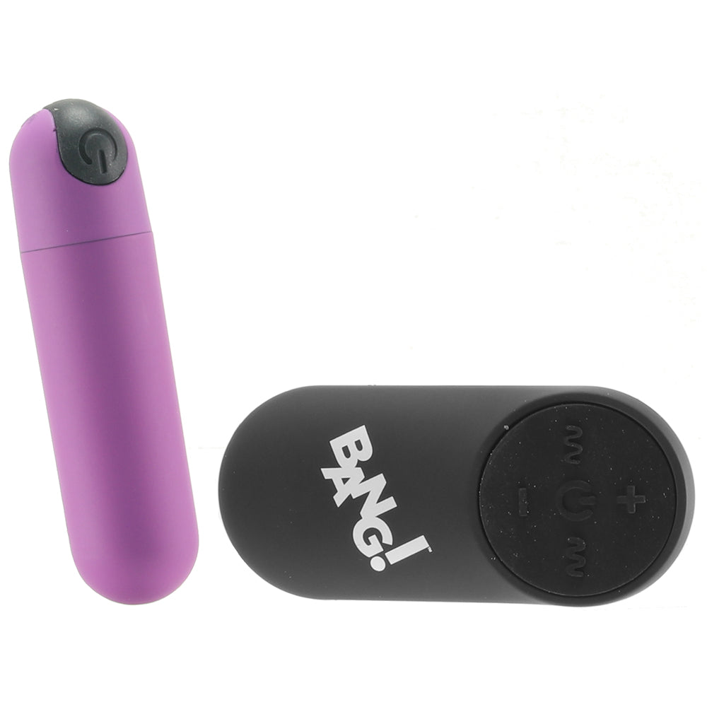 Bang Remote Vibrating Bullet in Purple