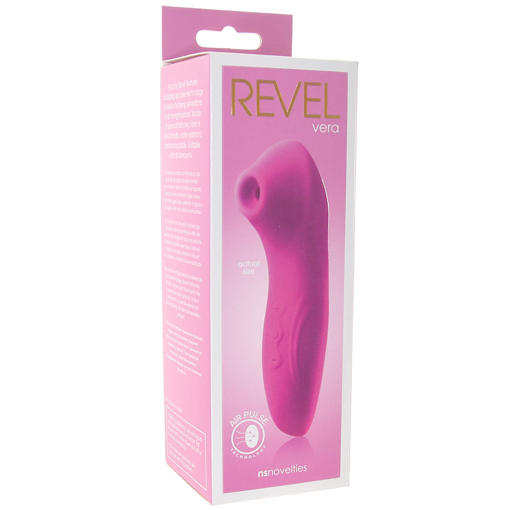 Revel Vera Air Pulse Stimulator in Pink PinkCherry Canada