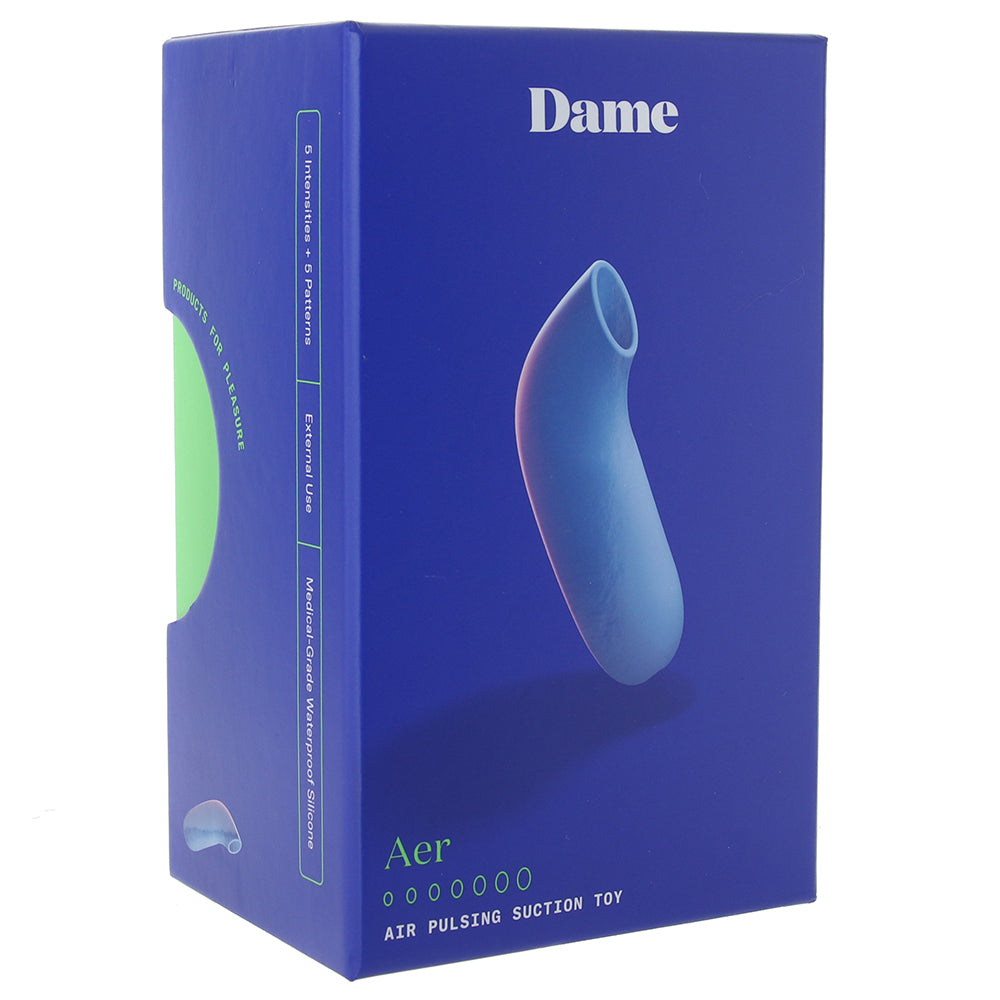 Dame Aer Suction Toy in Perwinkle PinkCherry Canada