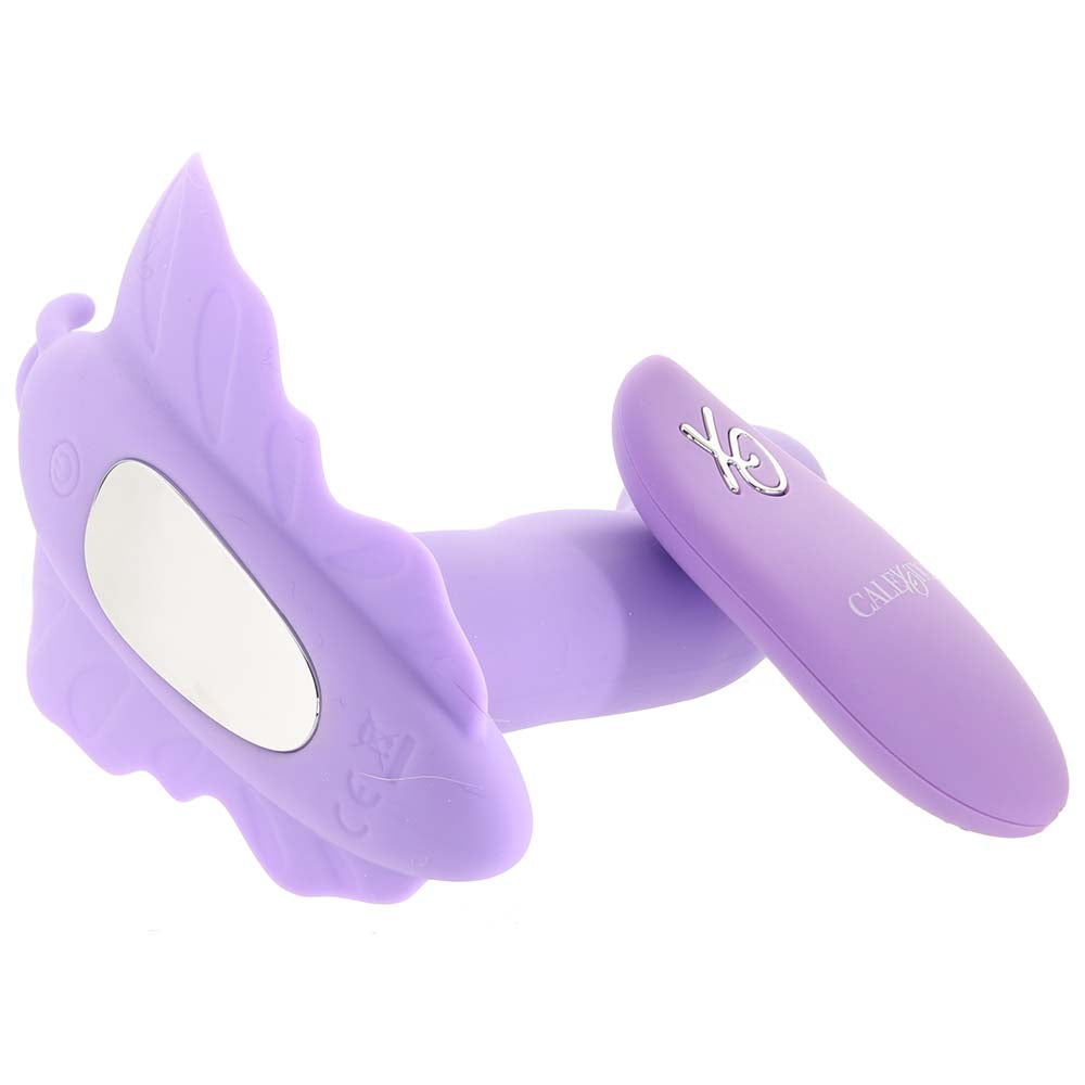 Venus Butterfly Remote Rocking Penis Vibe in Purple PinkCherry