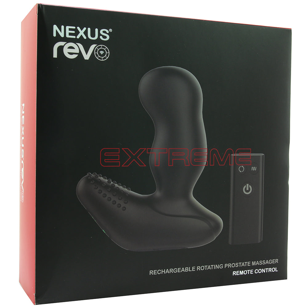 Revo Extreme Rechargeable Rotating Prostate Massager PinkCherry