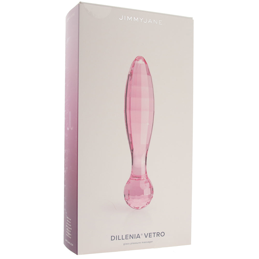 JimmyJane Vetro Glass Dildo PinkCherry Canada