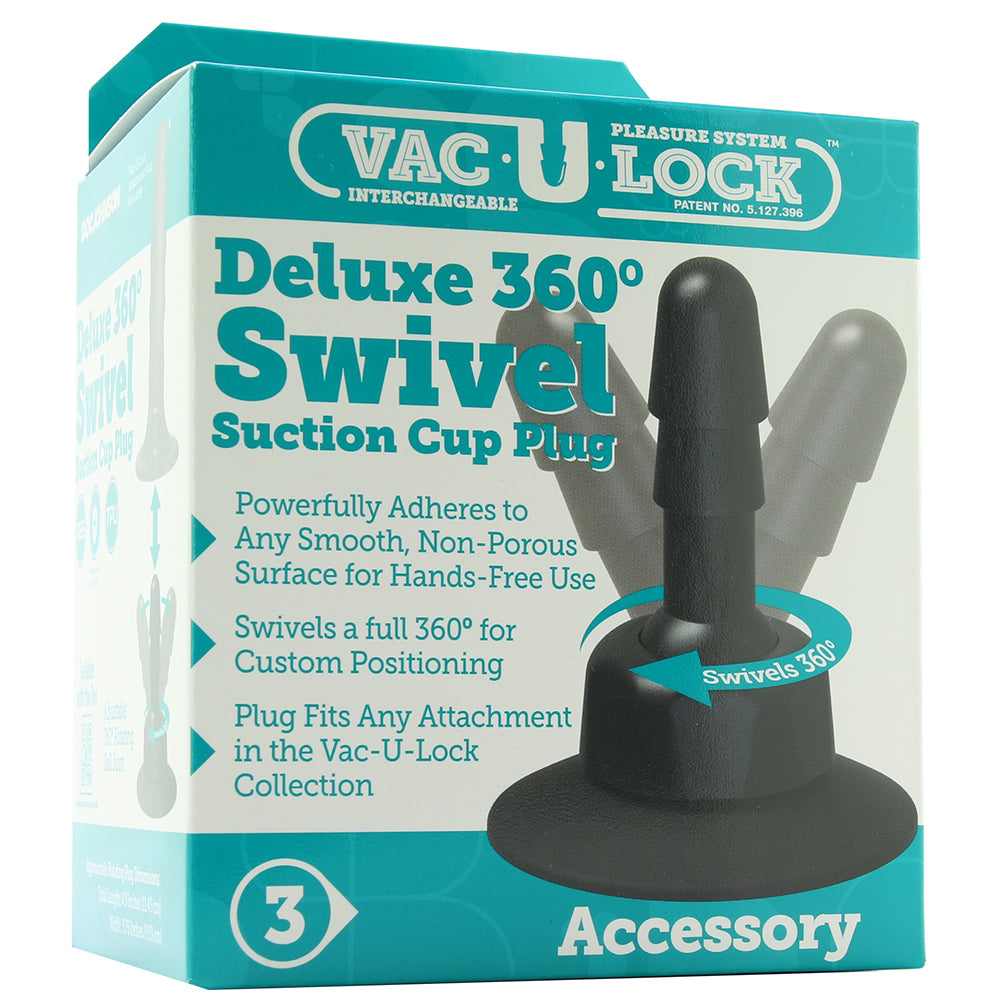 Vac U Lock Deluxe 360 Swivel Suction Plug PinkCherry Canada