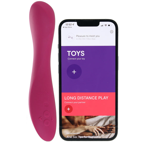 We Vibe Rave 2 Silicone G Spot Vibe in Fuschia PinkCherry Canada