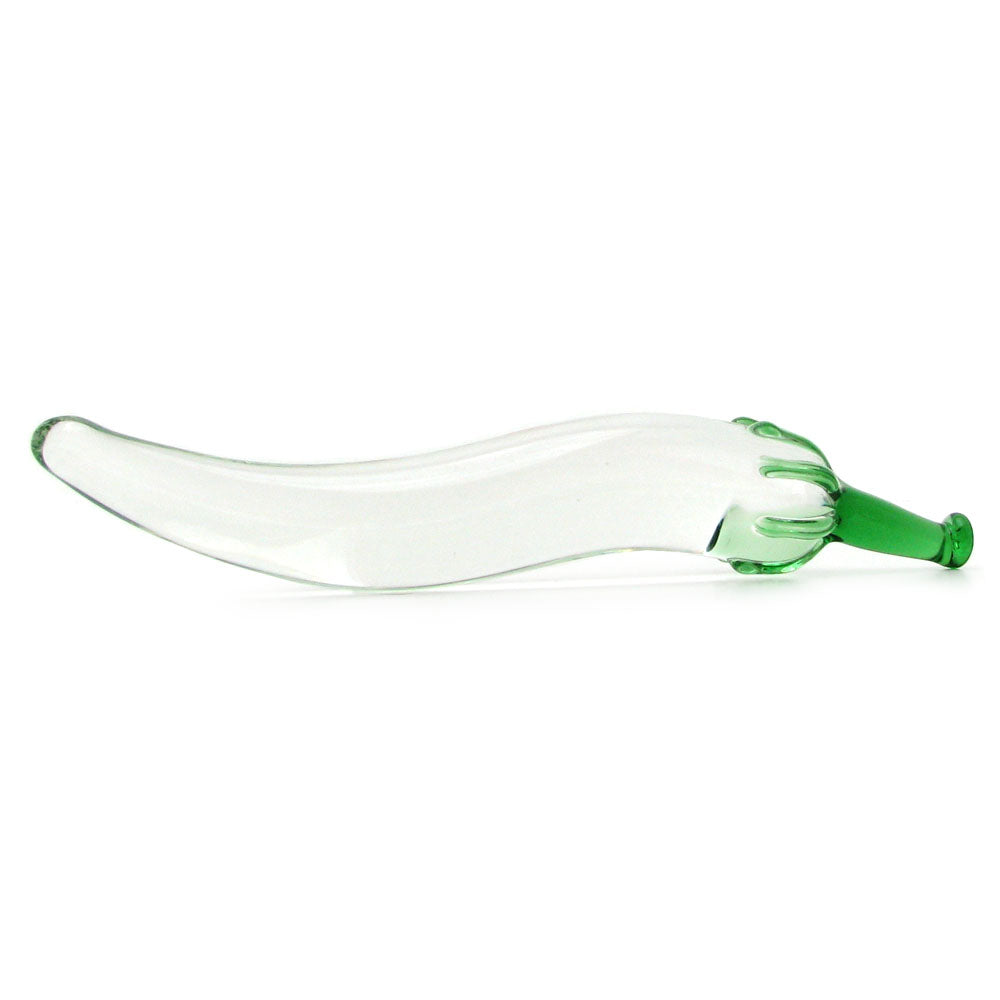 Glass Naturals Chili Pepper Glass Dildo PinkCherry Canada