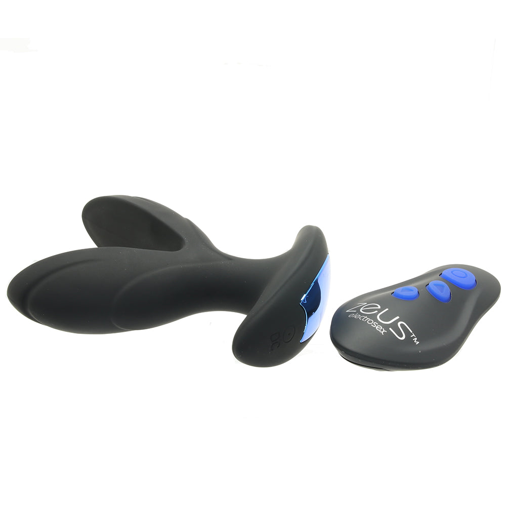 Zeus Electro Spread Vibrating E Stim Butt Plug PinkCherry Canada