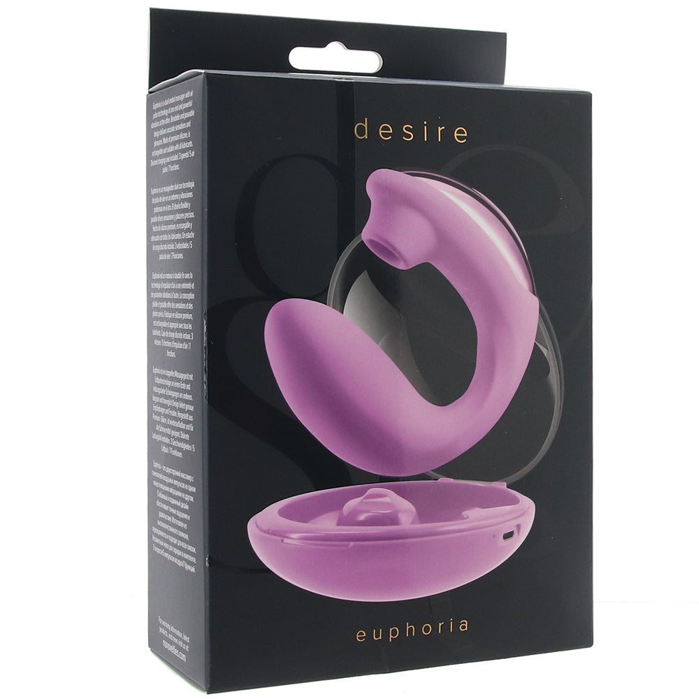 Desire Euphoria Suction G Vibe PinkCherry Canada