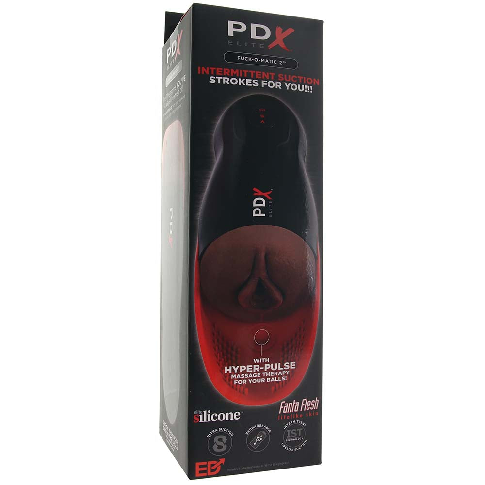 PDX Elite F k O Matic 2 Ultra Suction Stroker PinkCherry Canada