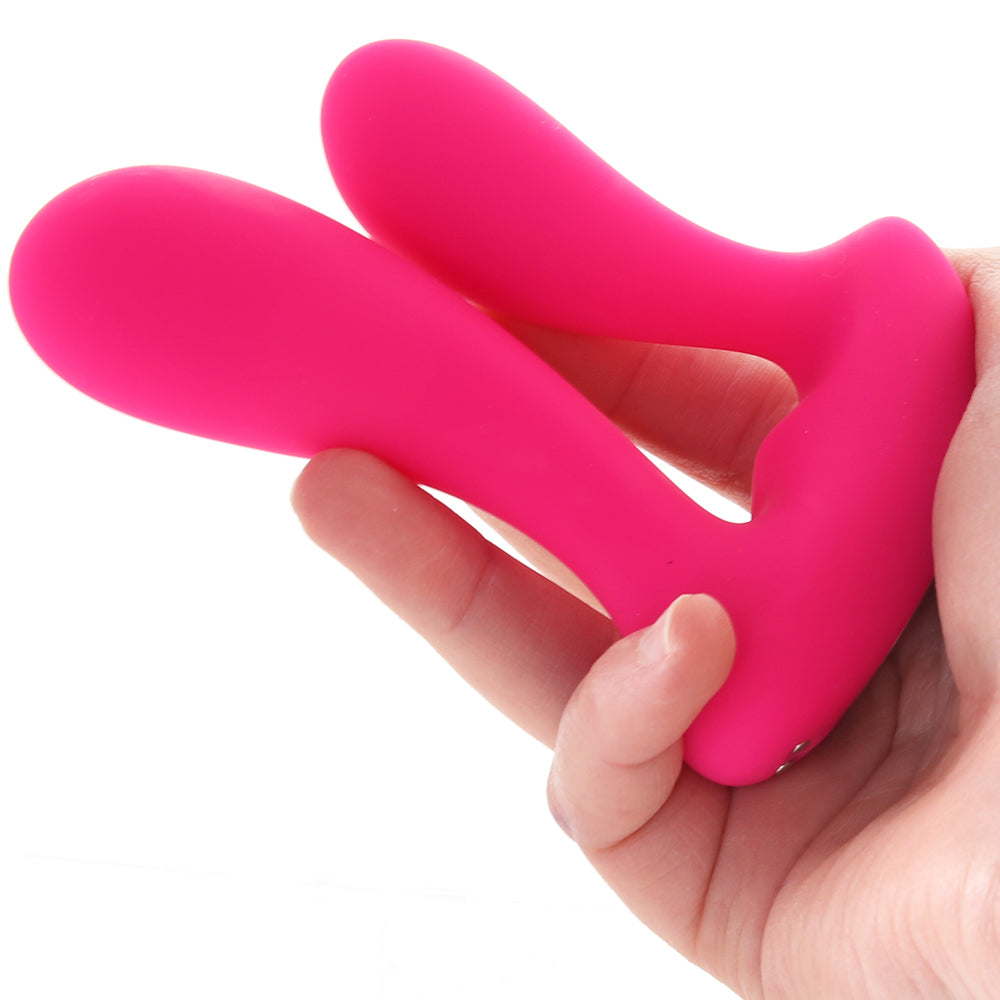 Adam Eve Remote Dual Entry Vibe PinkCherry Canada