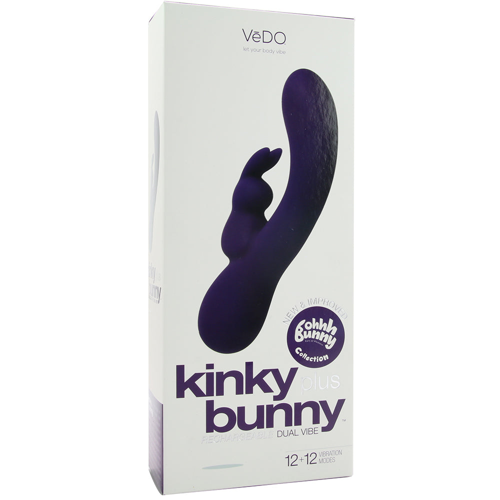 Kinky Plus Bunny Dual Vibe in Deep Purple PinkCherry Canada