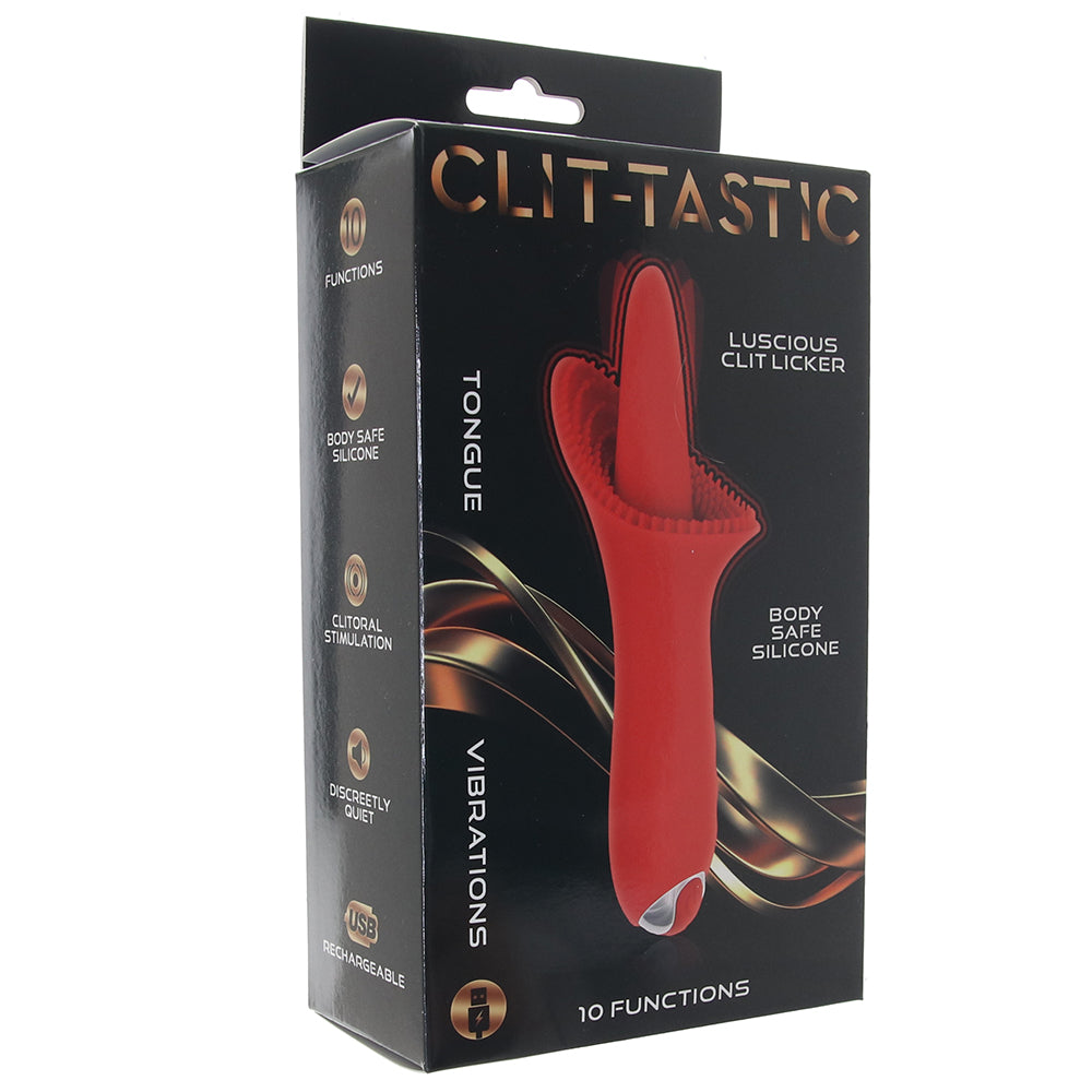 Clit Tastic Luscious Clit Licker Vibe PinkCherry Canada