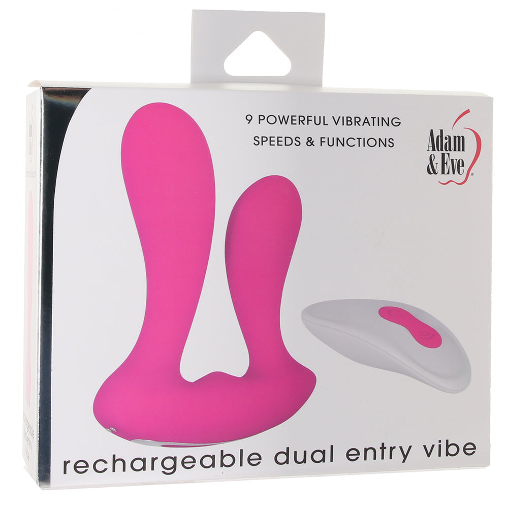 Adam Eve Remote Dual Entry Vibe PinkCherry Canada