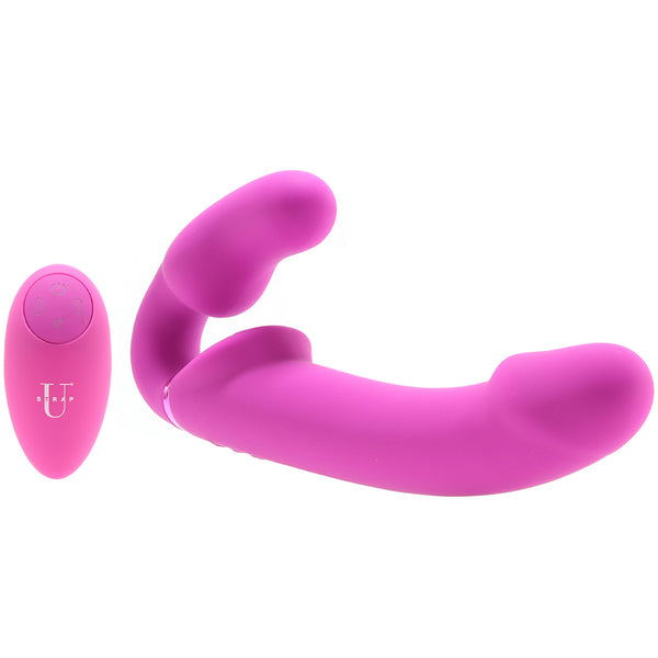 Evoke Vibrating Inflatable Strapless Strap On