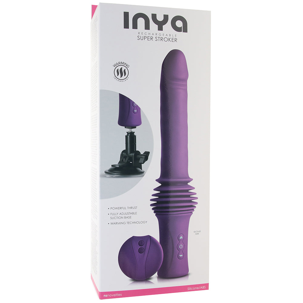 Inya Super Stroker Thrusting Vibe in Purple