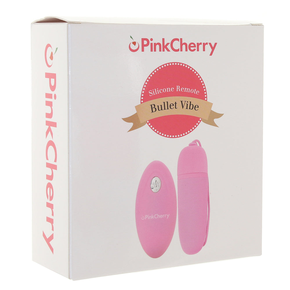 PinkCherry Silicone Remote Bullet Vibe Bullet Vibrators