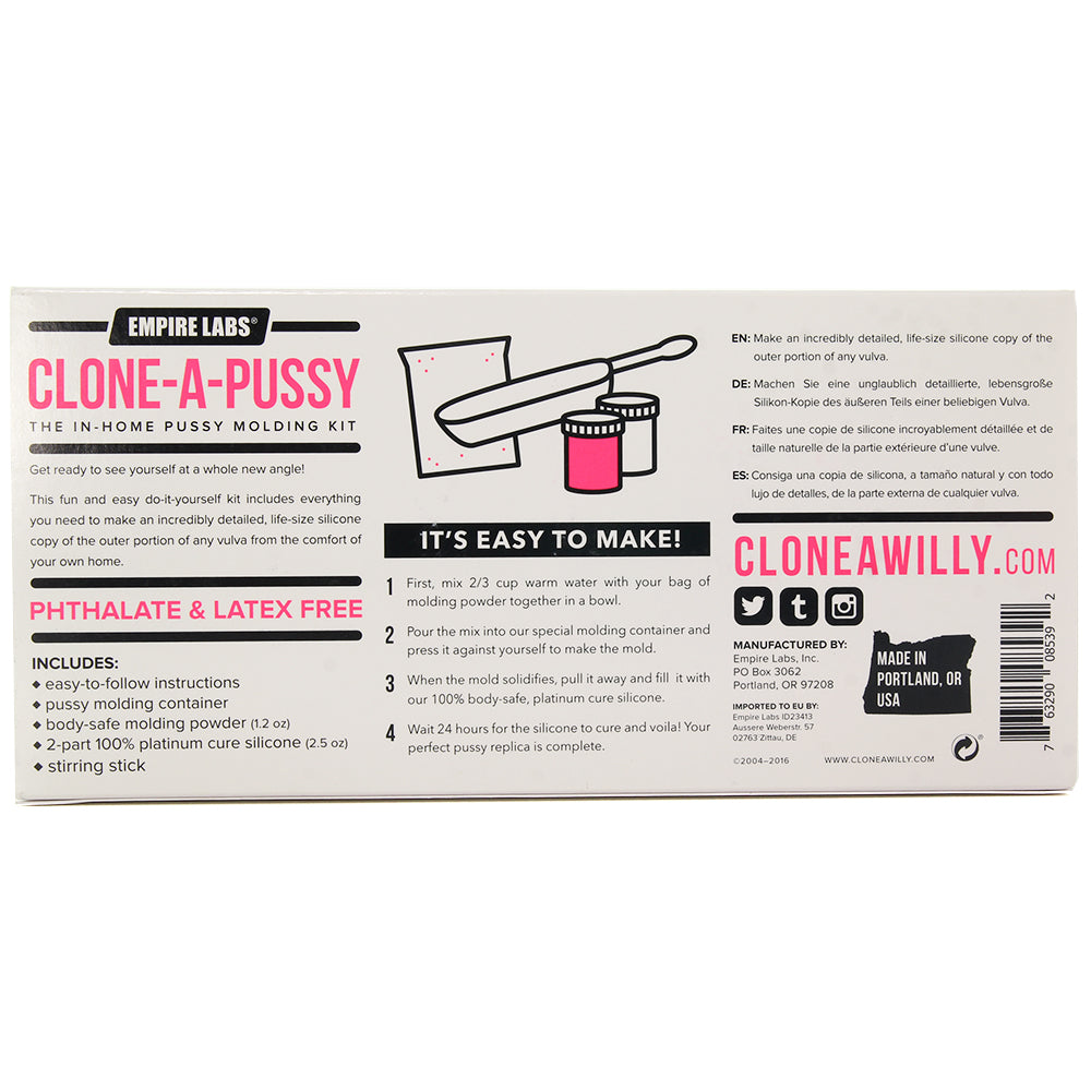 Clone A Pussy In Home Molding Kit in Hot Pink PinkCherry Canada