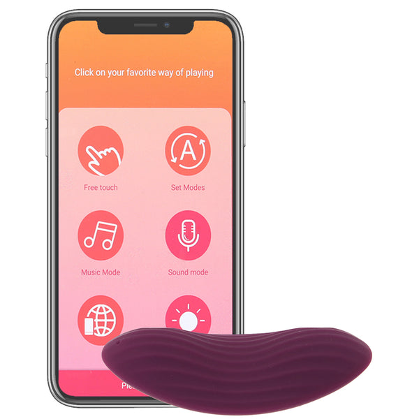 Edeny Panty Vibe with App Control in Violet PinkCherry Canada