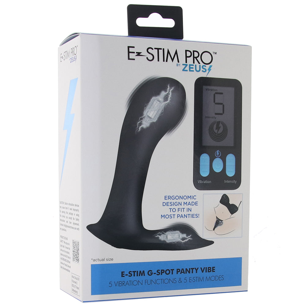 Zeus E Stim Pro Remote G Spot Panty Vibe PinkCherry Canada