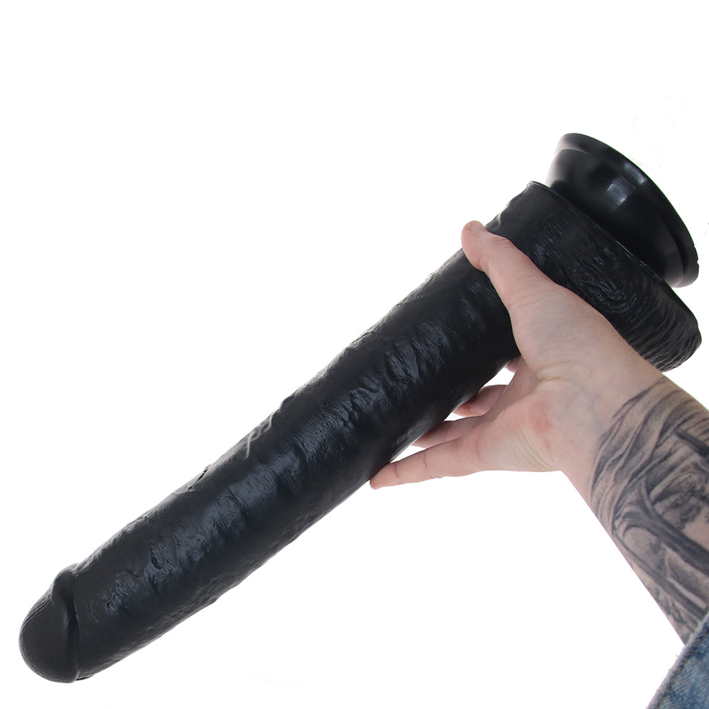 Adam Eve 15 Inch Dark Rider Dildo