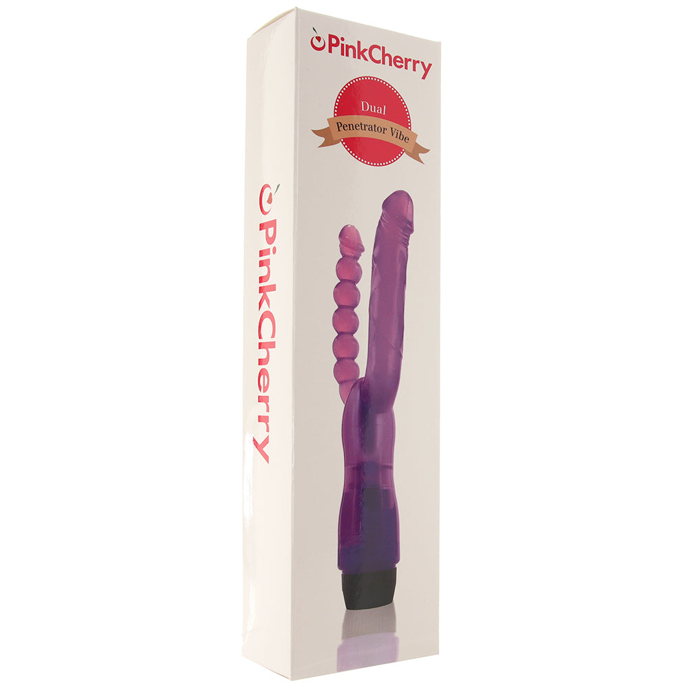 PinkCherry Dual Penetrator Vibe Double Penetration Sex Toys