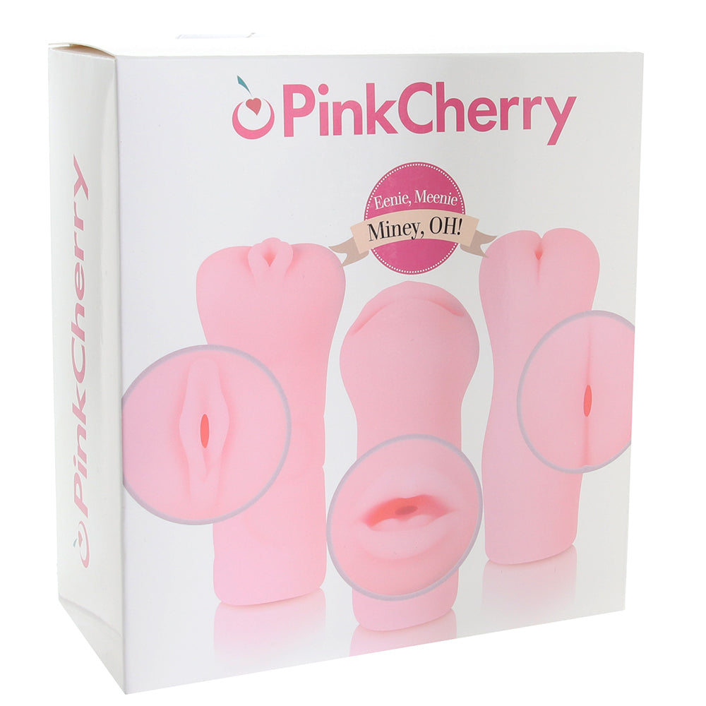 PinkCherry Eenie Meenie Miney OH Stroker Set