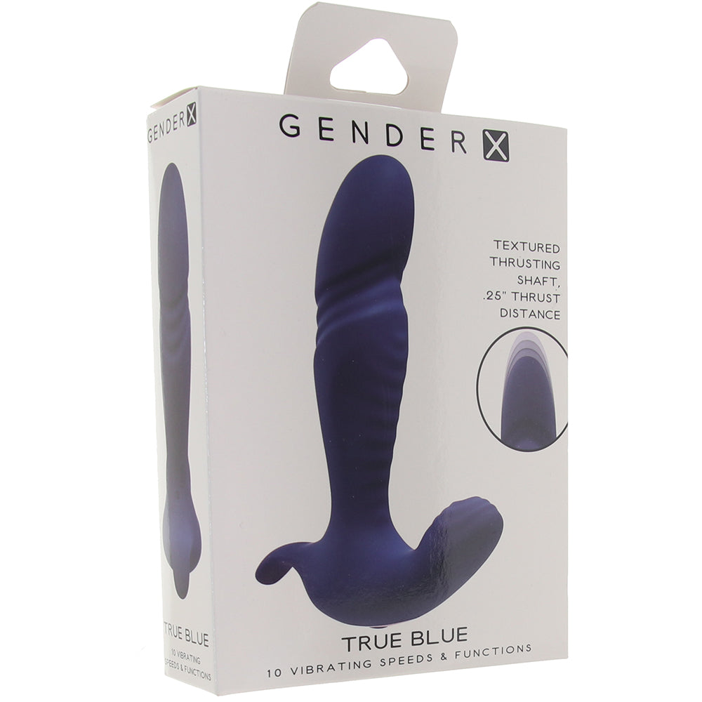 Gender X True Blue Thrusting P Vibe PinkCherry Canada